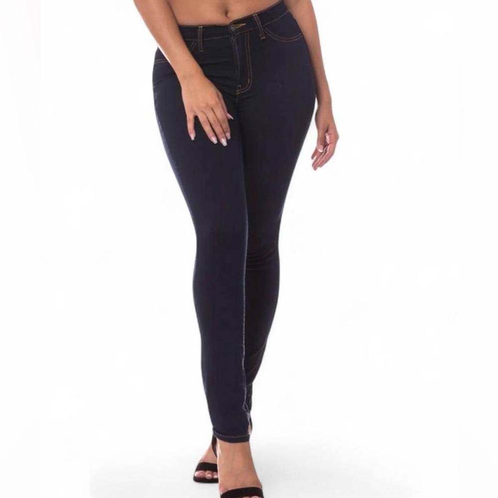 AP Blue by Aphrodite Dark Blue Skinny Jeans Denim Size 9 (29) Brand New NWT
